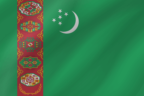 Turkmenistan flag