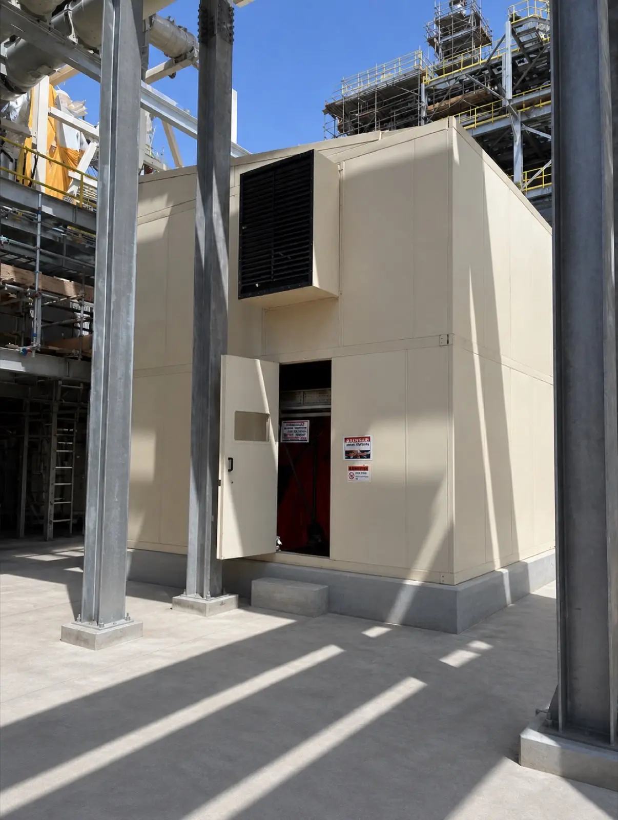Acoustic enclosure for blower noise attenuation