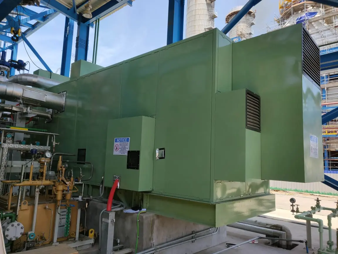 Acoustic enclosure for turbine noise control