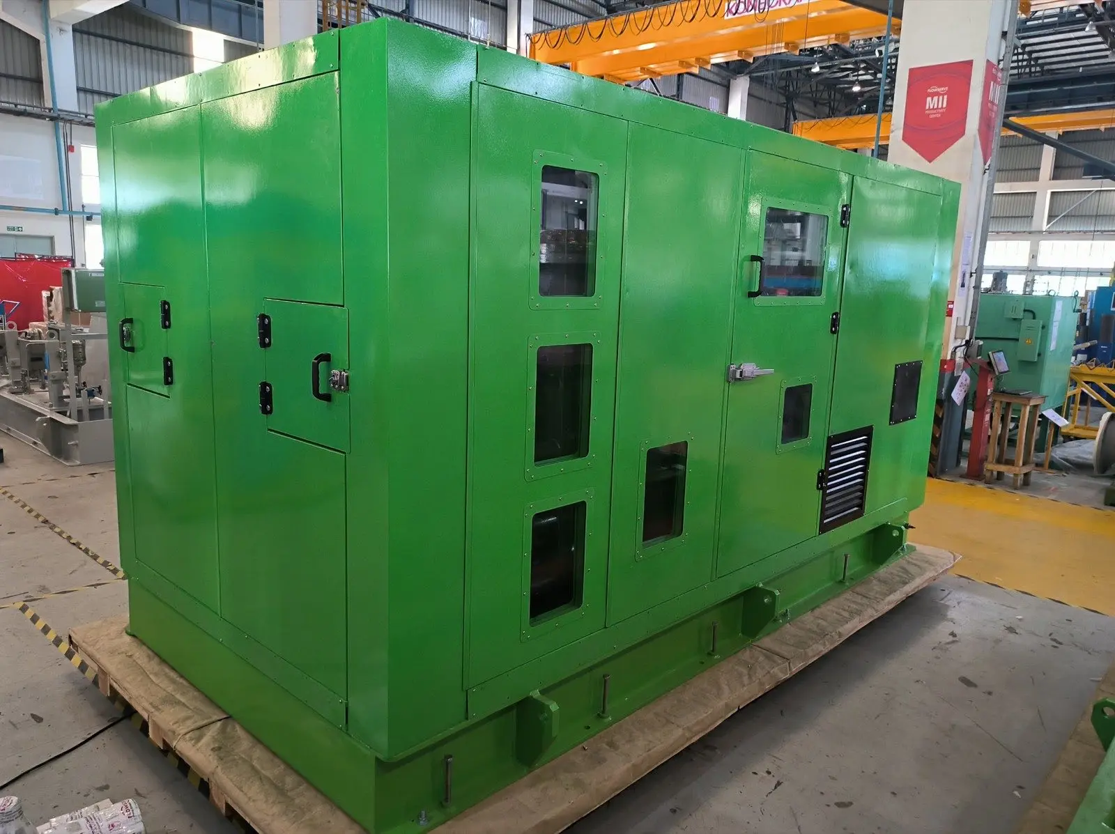 Multi-unit acoustic enclosure installation