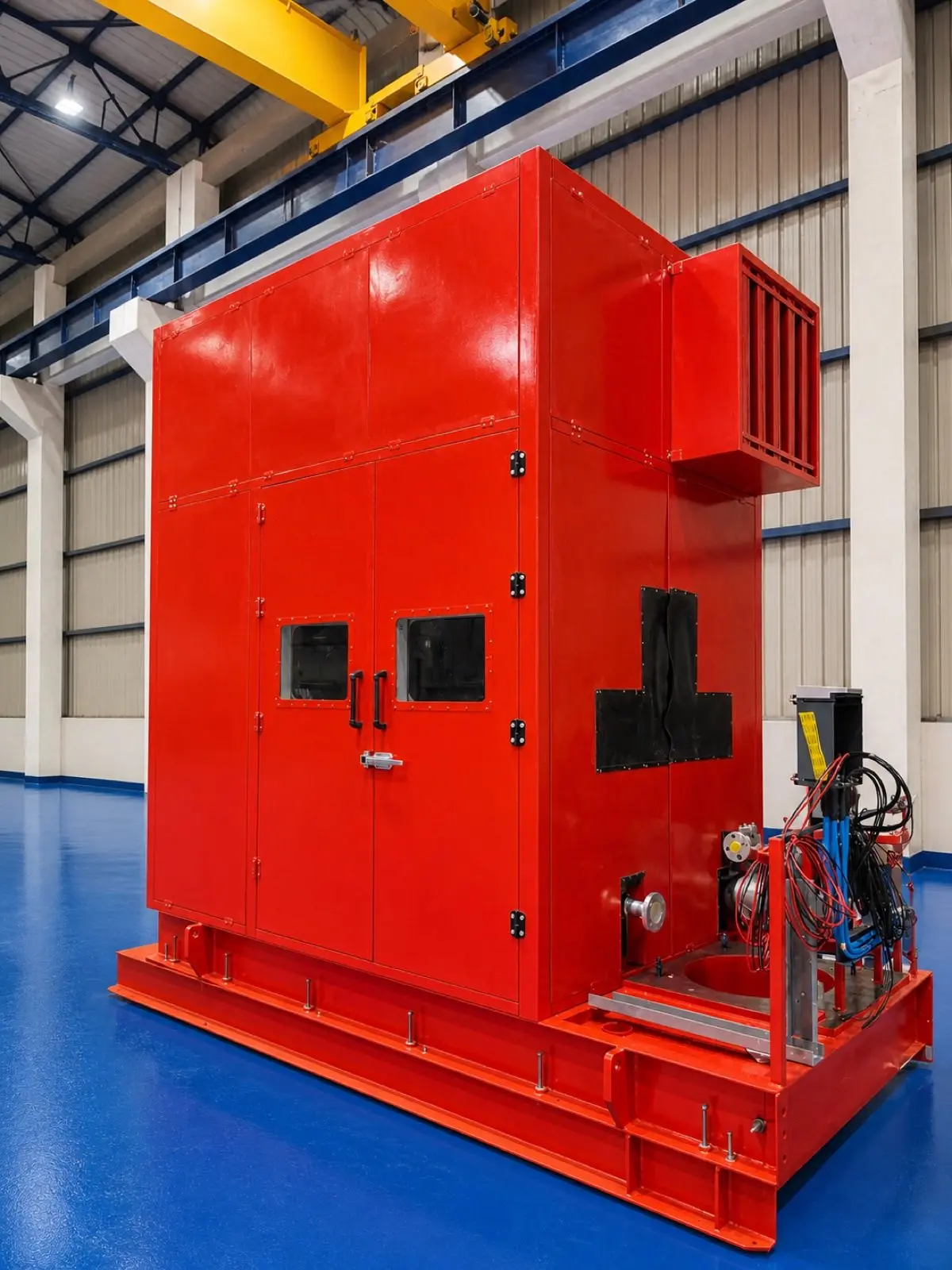 Acoustic enclosure for pump noise control