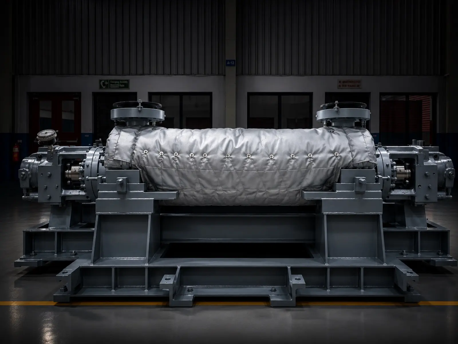 NoiseLAG removable insulation jacket installation
