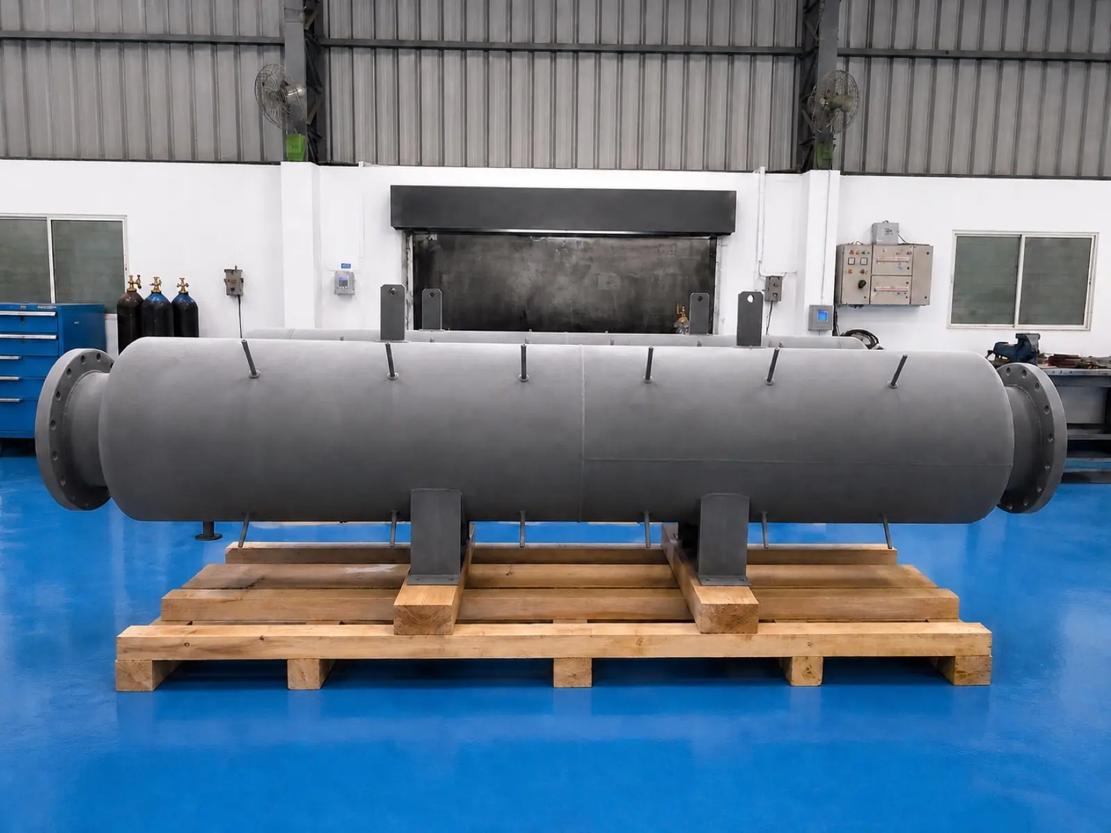 Air discharge silencer for pneumatic system